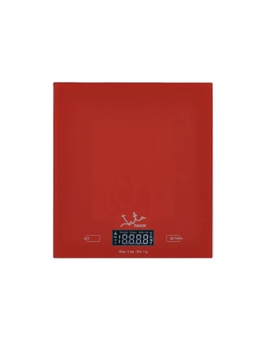 BASCULA DE COCINA ELECTRONICA ROJA JATA