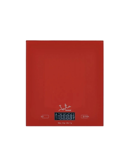 BASCULA DE COCINA ELECTRONICA ROJA JATA