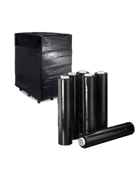 FILM DE PALETIZAR 1.5KG NEGRO 23 MICRAS