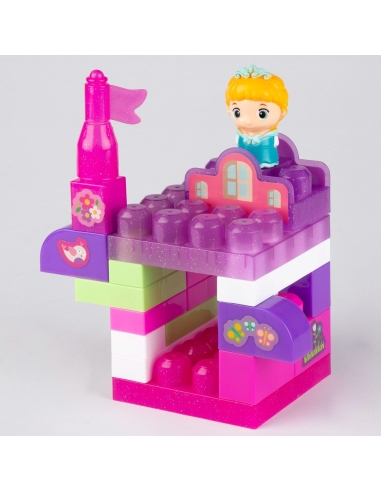 SET BLOQUES CASTILLO BUILD ME UP 20 PIEZAS (A)