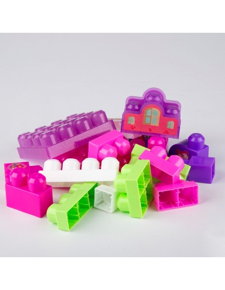 SET BLOQUES CASTILLO BUILD ME UP 20 PIEZAS (A)