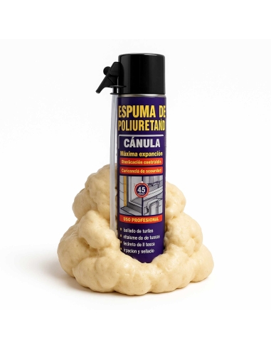 ESPUMA POLIURETANO CON CANULA 750ML