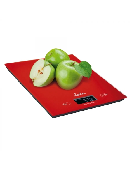 BASCULA DE COCINA ELECTRONICA ROJA JATA