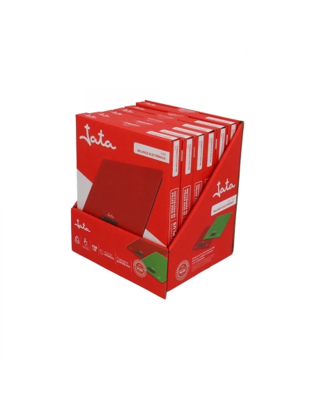 BASCULA DE COCINA ELECTRONICA ROJA JATA