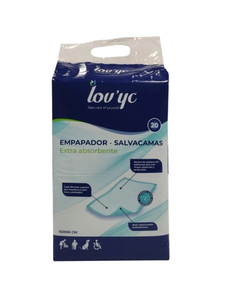 EMPAPADORES INCONTINENCIA 60X90CM 20UD LOV'YC