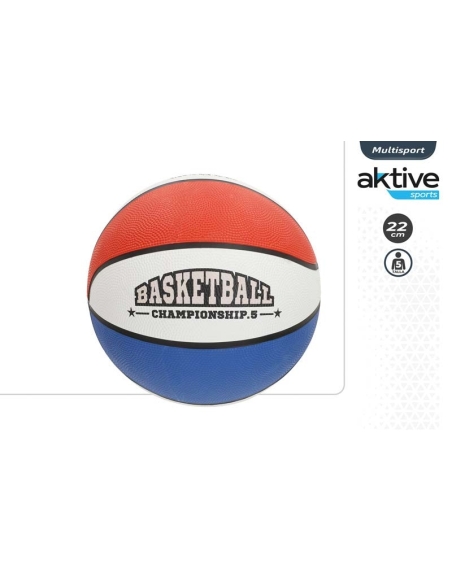 BALON BALONCESTO COLORES 22CM AKTIVE