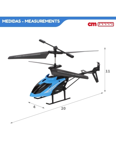 HELICOPTERO RADIOCONTROL 20CM (A)