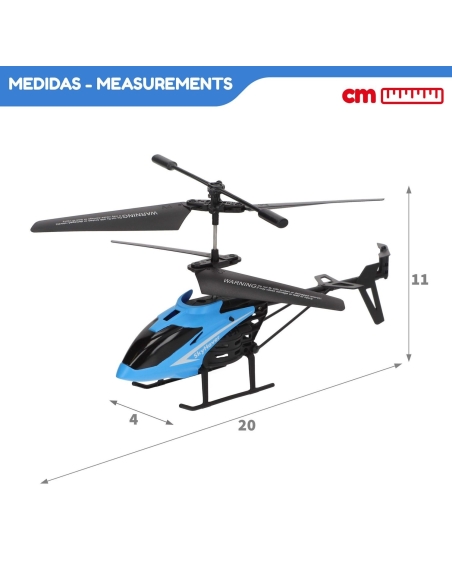 HELICOPTERO RADIOCONTROL 20CM (A)
