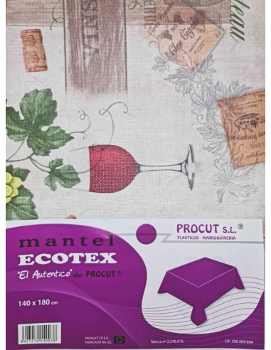 MANTEL ECOTEX 140X180CM.
