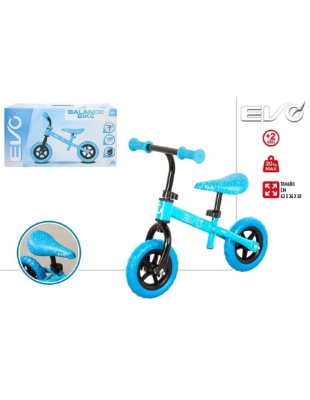 BICICLETA SIN PEDALES AZUL (A)