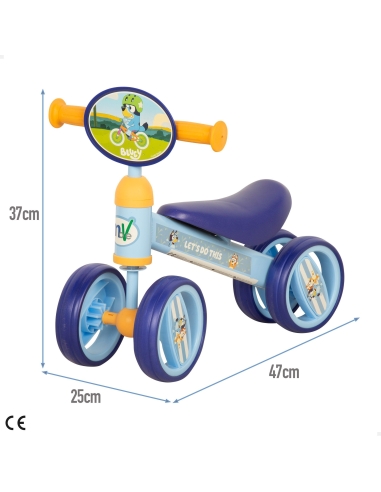 TRICICLO BOBBLE S/PEDAL BLUEY  (A)