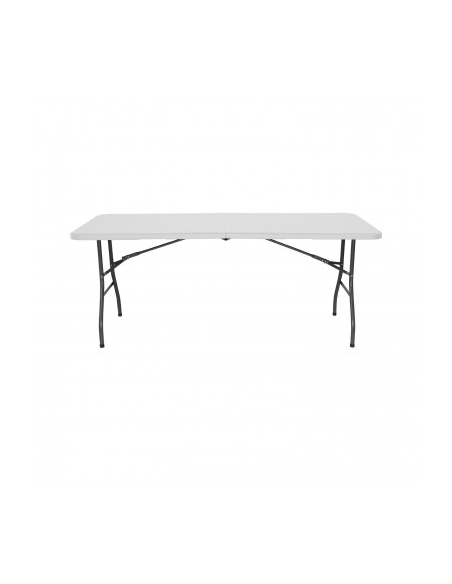 MESA RECT. PLEGABLE MULTIUSOS BLANCA 1.8M