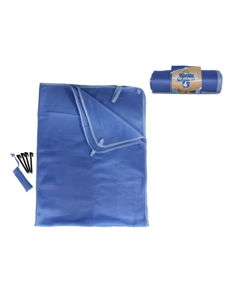 TOALLA PLAYA PERFORADA C/ 4 PICAS 200X150CM (A)