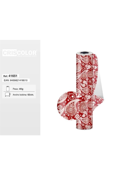 PAPEL REGALO BOBINA DE 62CM SURT